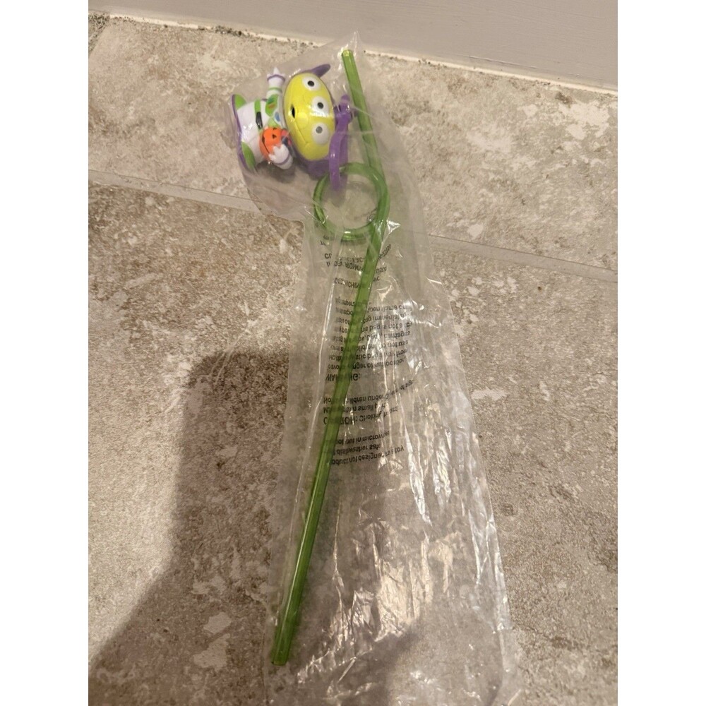 Toy Story Alien As Buzz Lightyear Halloween Straw Sealed DCL Rare Disney Parks